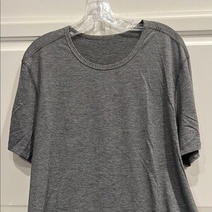 lululemon athletica Gray Short Sleeve Tee Soft Knit Crew